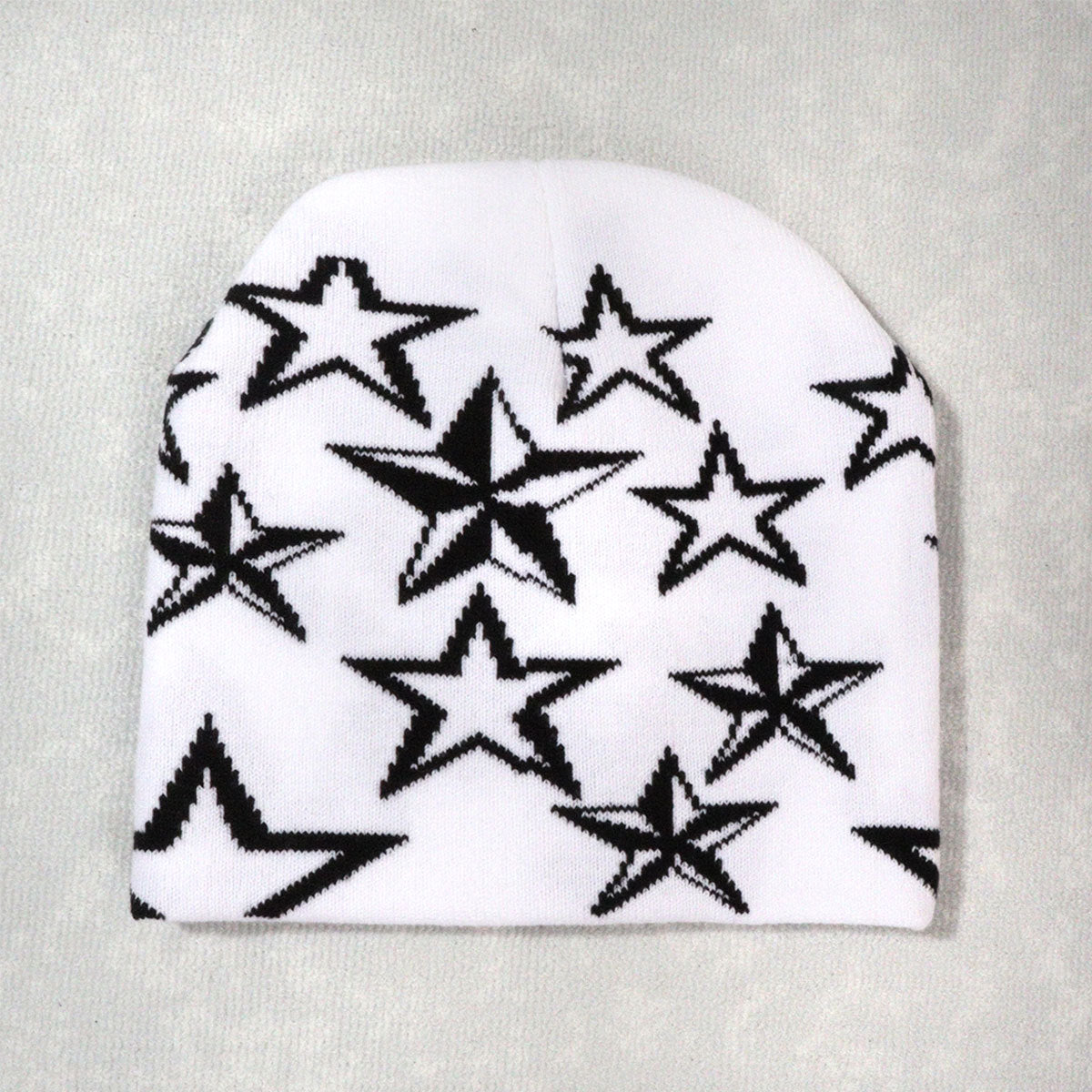 Wholesale Y2K Jacquard Knitted Hat Little Star Woolen Hat
